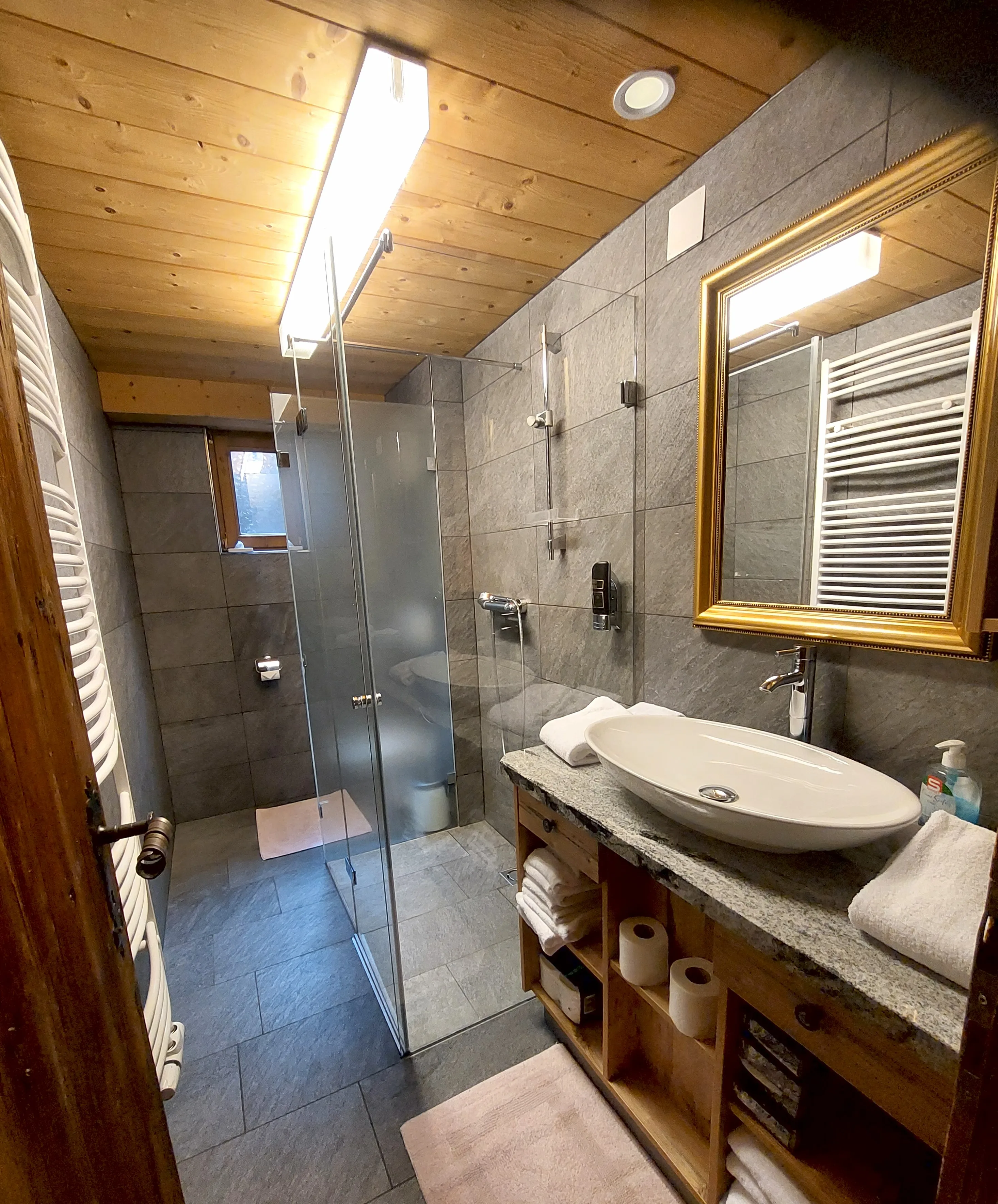 Appartement Rossalm - Badezimmer